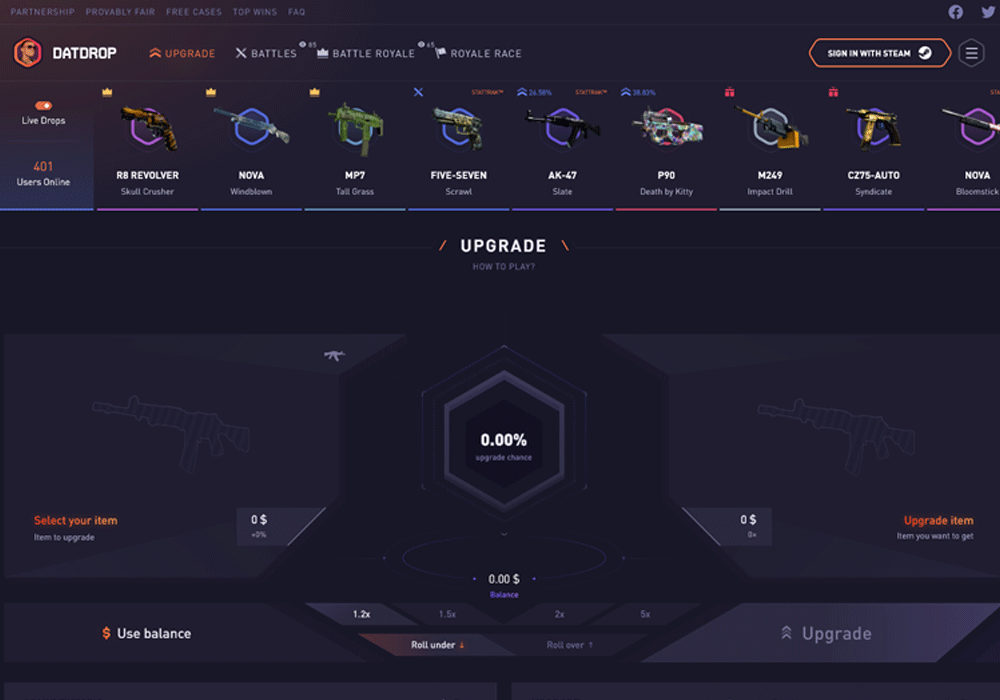 CS:GO & CS2 Case Opening Sites