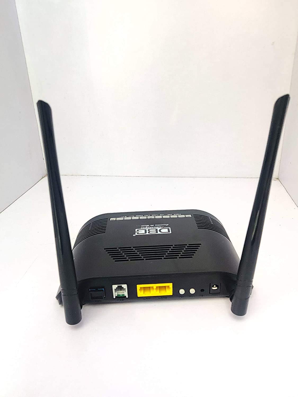 DBC Technologies FTTH GPON EPON ONU 1GE 1FE 1POTS WiFi Fiber ONT Modem Router (Black) - Jaguar Byte