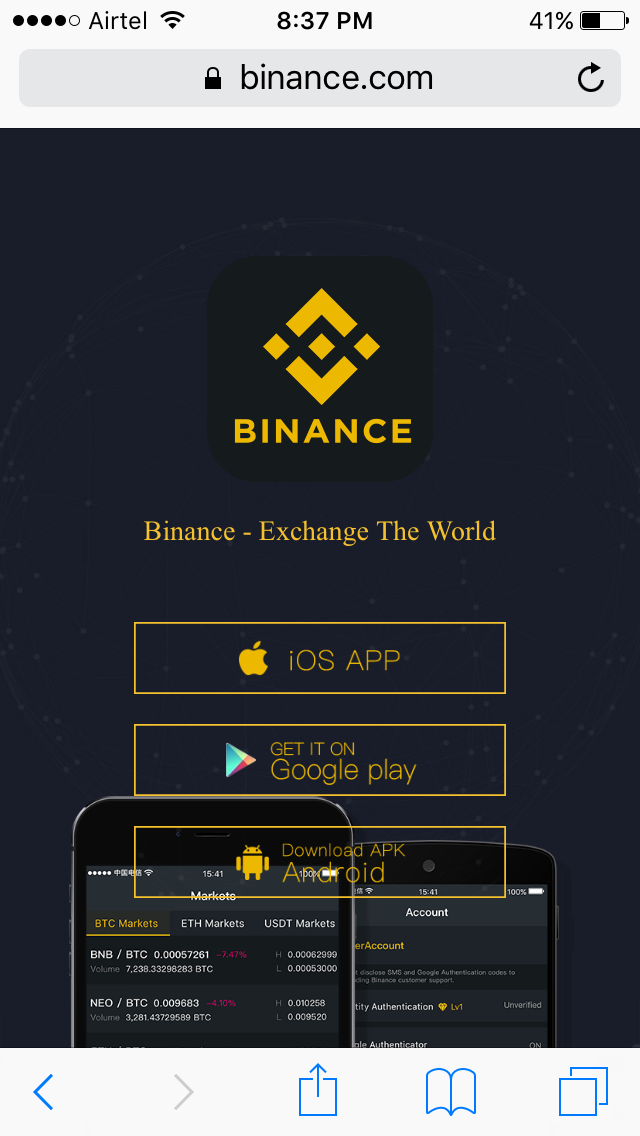 Binance: Buy Bitcoin & Crypto iOS App: Stats & Benchmarks • SplitMetrics