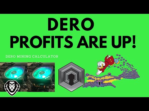 Dero (DERO) mining calculator