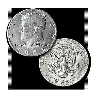 Folding Coin 1/2 dollar (traditional system)