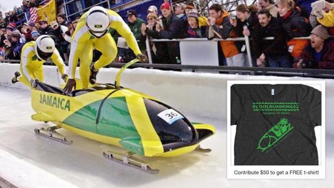 Dogecoin Jamaican Bobsled Team Olympics