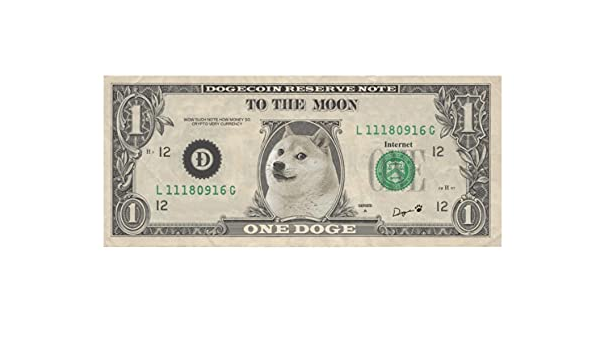 Convert 1 DOGE to USD - Dogecoin price in USD | CoinCodex