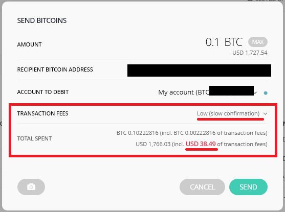 Network Fee Meaning | Ledger