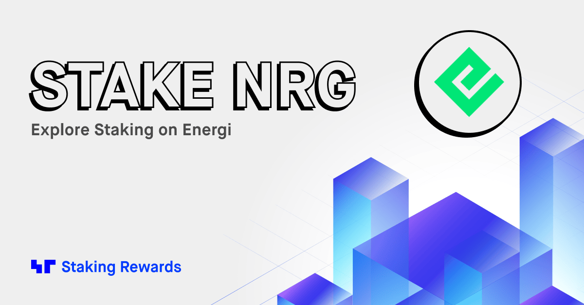 Energi (NRG) Staking Rewards Calculator: Earn ∼% | Staking Rewards