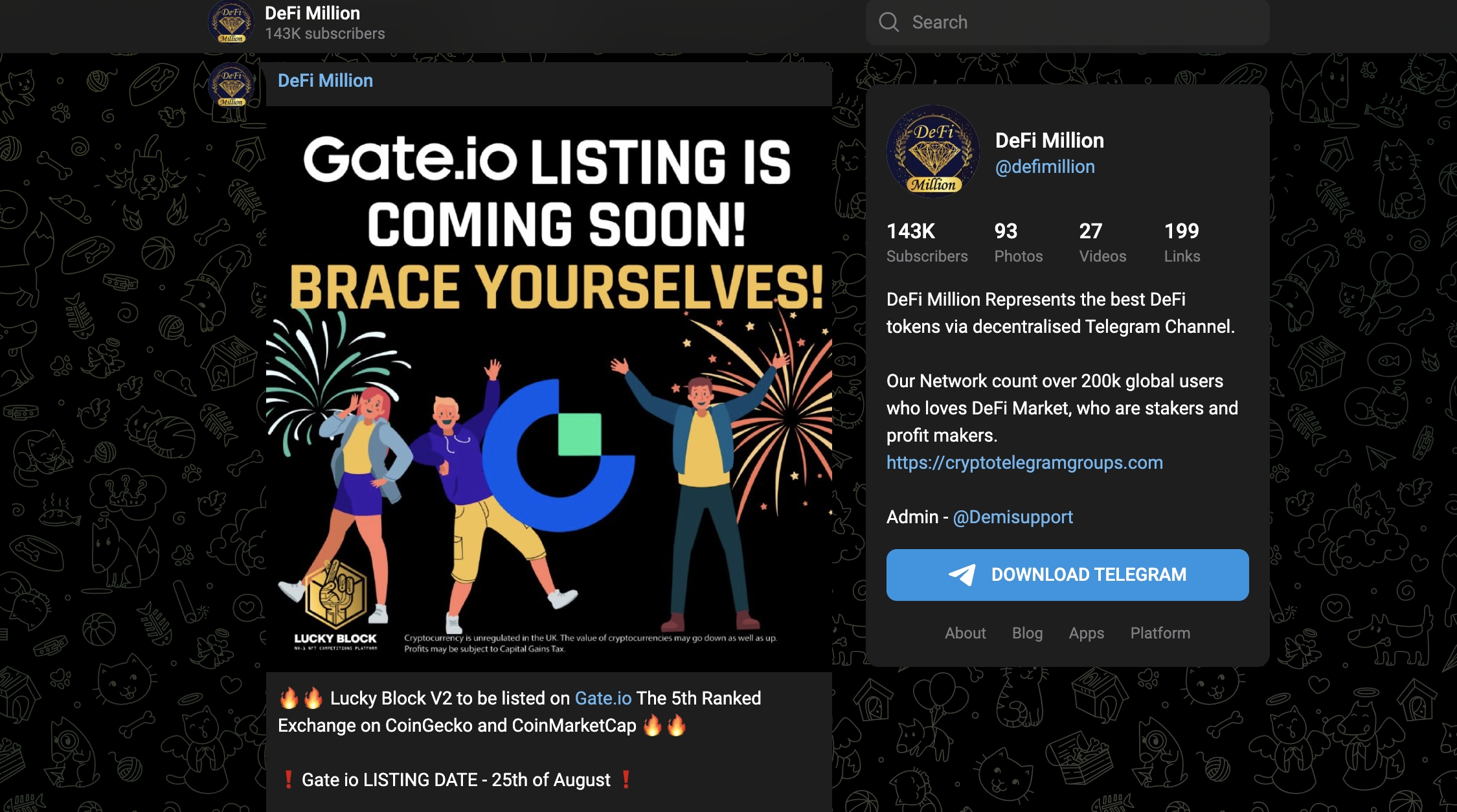 Guest Post by WalletInvestor: Best Crypto Telegram Groups to Join in | CoinMarketCap