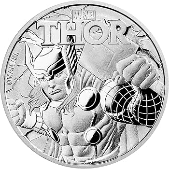 1 Ounce Marvel Series Thor Silver Coin | Gold Bank