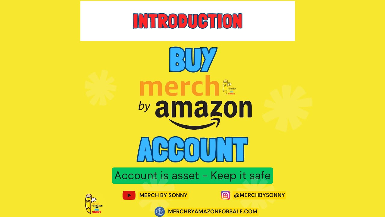 How To Buy A Merch By Amazon Merch On Demand Account For Sale