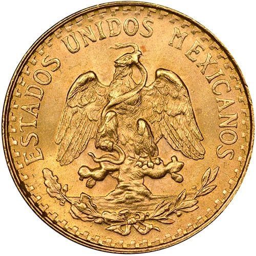 Buy Best Value Mexican Gold 50 Pesos