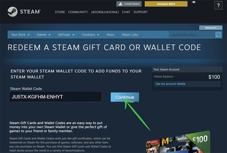 Reminder: don't add money to Steam wallet