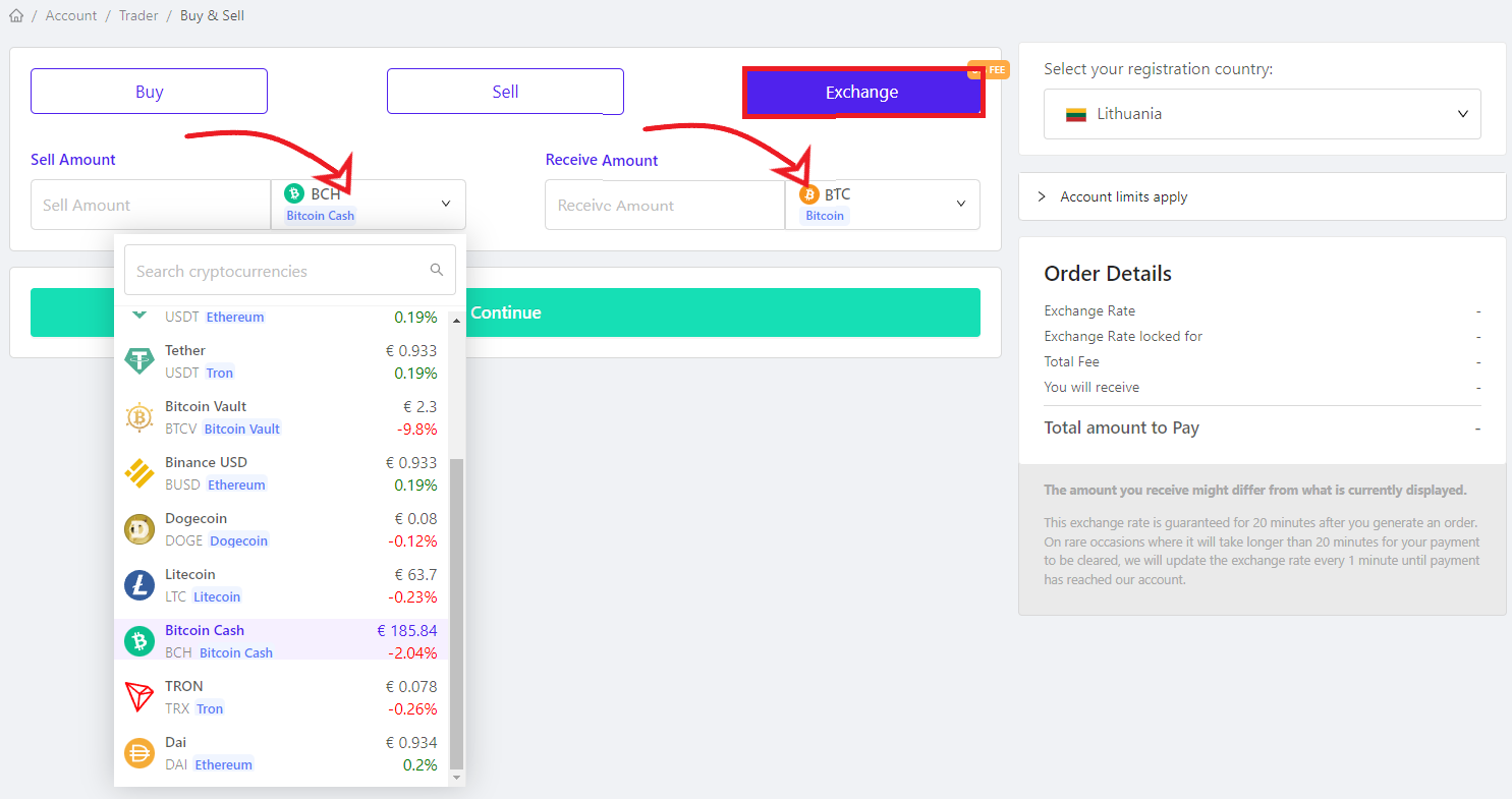 ADA to BTC Exchange | Swap Cardano to Bitcoin online - LetsExchange