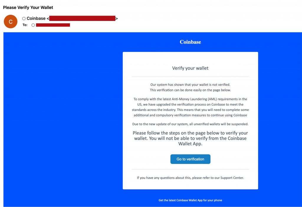 Coinbase Email Scams: How To Spot a Fake Email - Active Intel Investigations