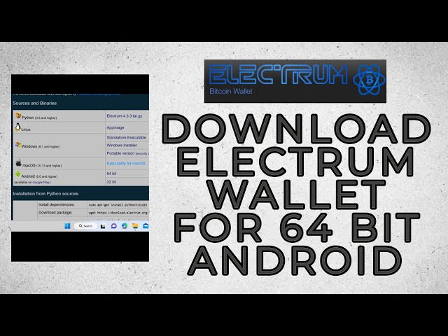 How to securely set up Electrum wallet on Android - Vault12