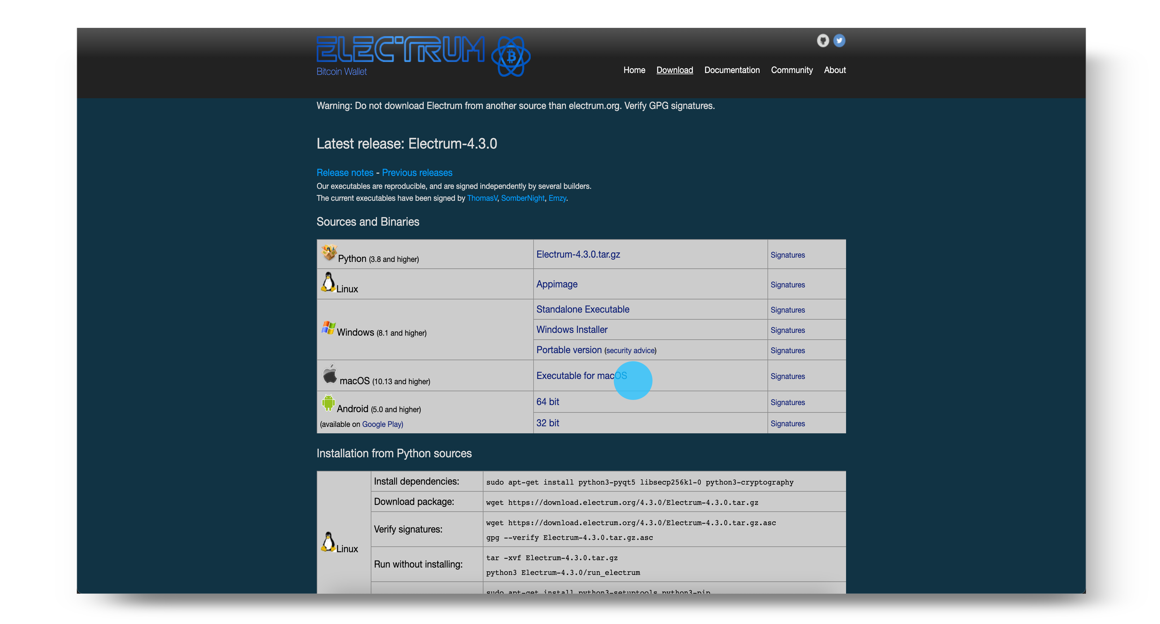 Bitcoin Core on Mac OS, with EPS, and Electrum Desktop Wallet – Bitcoin Guides