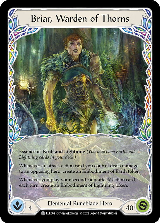 Embodiment of Earth Embodiment of Lightning | Flesh and Blood FAB Cards