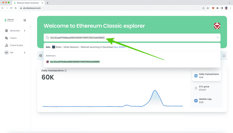 Blockchain Explorer By Bitquery