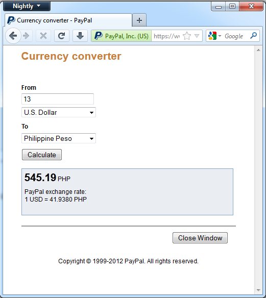 Where can I find PayPal's currency calculator and exchange rates? | PayPal IN