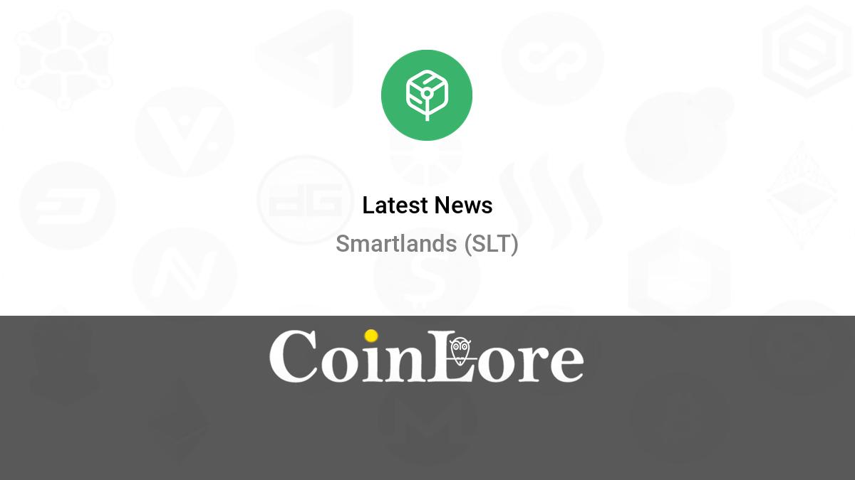 Smartlands (SLT) live coin price, charts, markets & liquidity