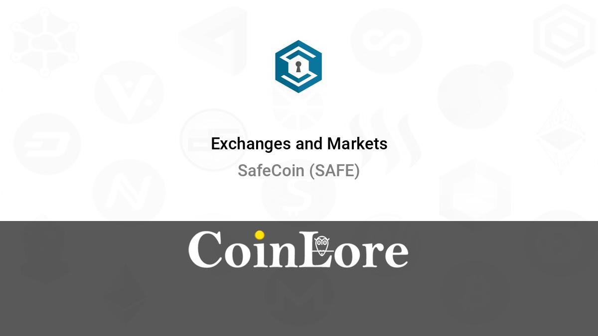 Buying SafeCoin – all information on how and where to get the coin