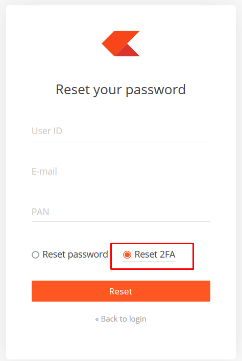 How can I change my password and/or reset the 2FA? | Veriff Knowledge Base