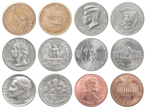 54, Us Coins Images, Stock Photos, 3D objects, & Vectors | Shutterstock