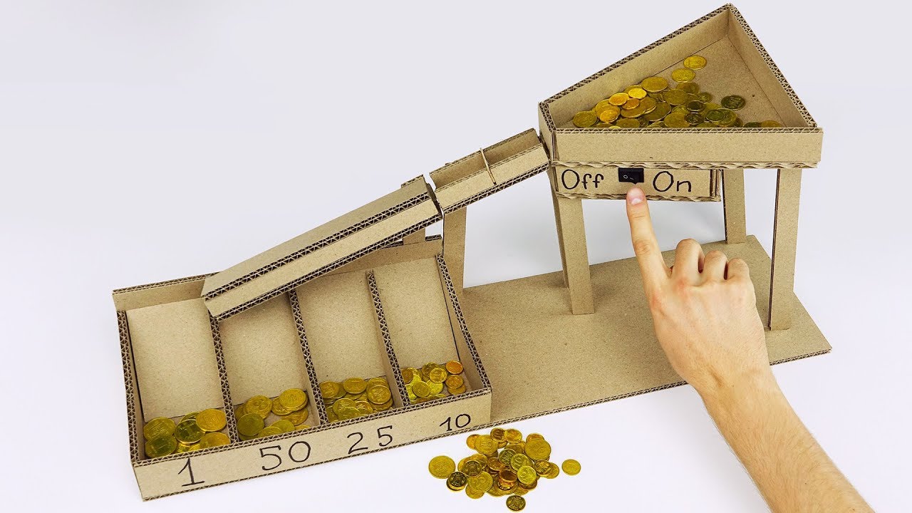 How to Make a Coin Sorter With Cardboard : 5 Steps (with Pictures) - Instructables