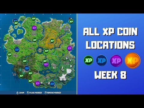 Where To Find All Fortnite Season 4 Week 2 XP Coins