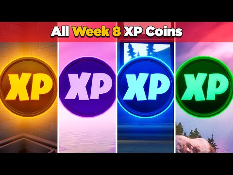 Fortnite Chapter 2 Season 4: Week 8 XP Coin Locations And Guide