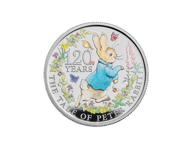 Peter Rabbit Coin & Sculpture