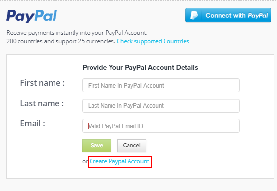 Setup Your Account - PayPal India