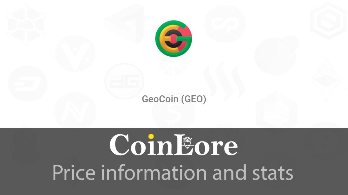 GeoCoin - Live GeoCoin price and market cap