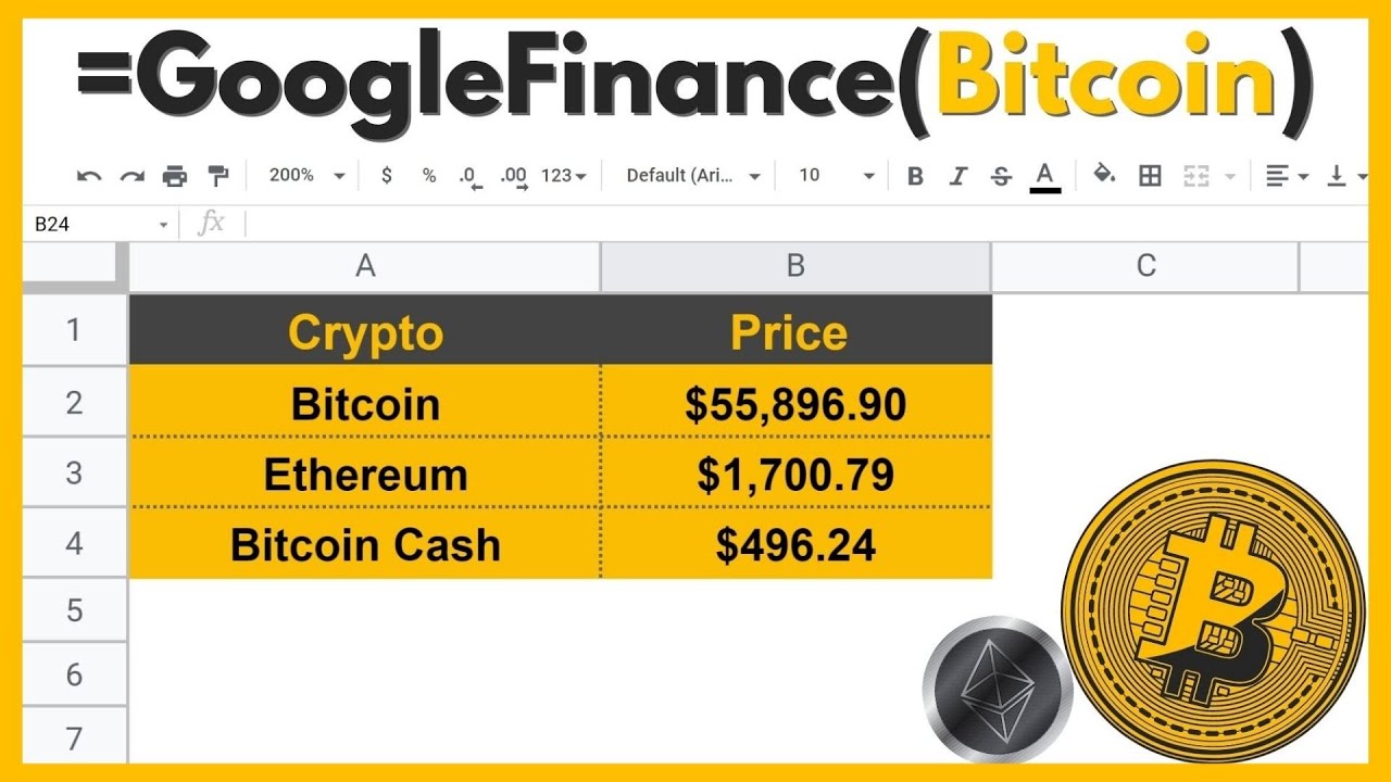 Pulling cryptocurrency prices into Google Sheets (3 Methods)