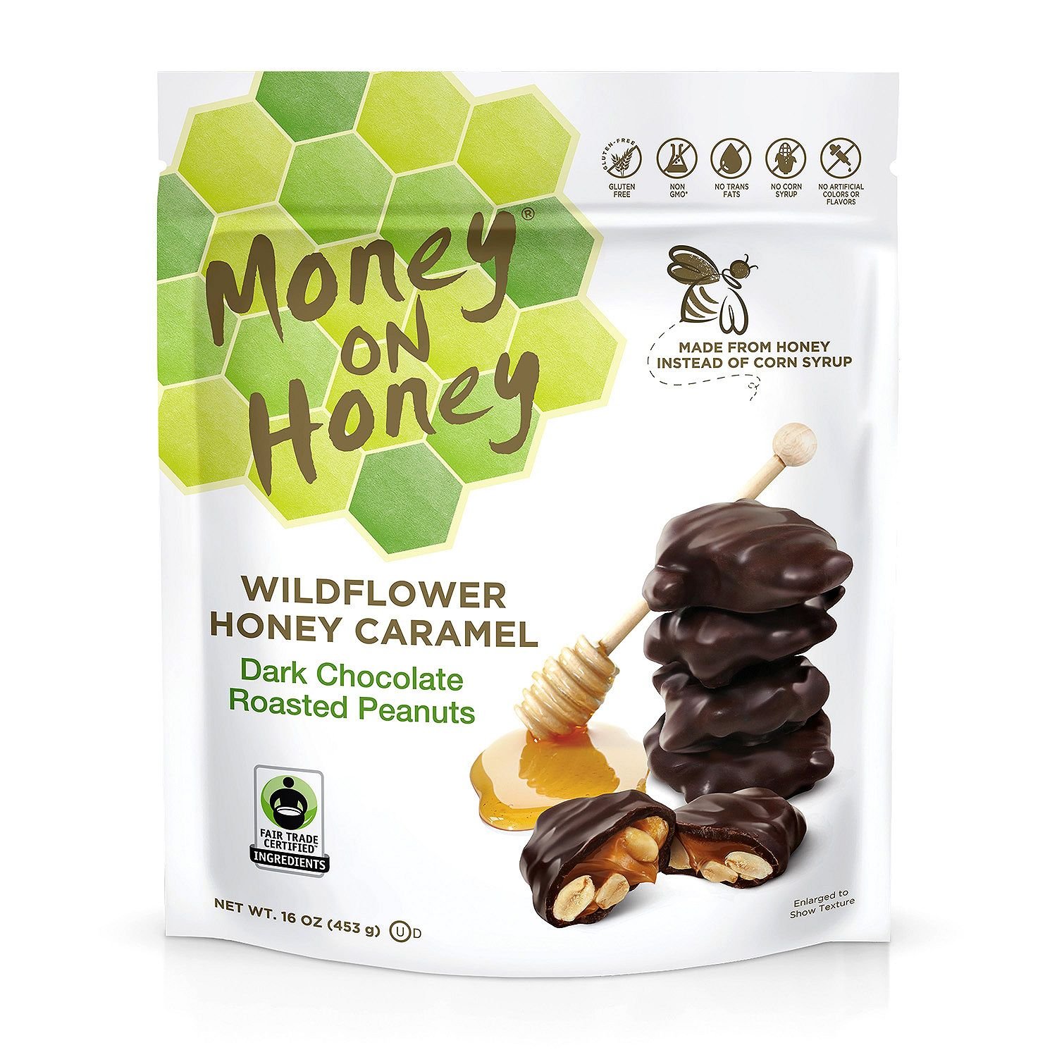 oz Money on Honey Dark Chocolate French Sea Salt Gift Box - The SFA Product Marketplace