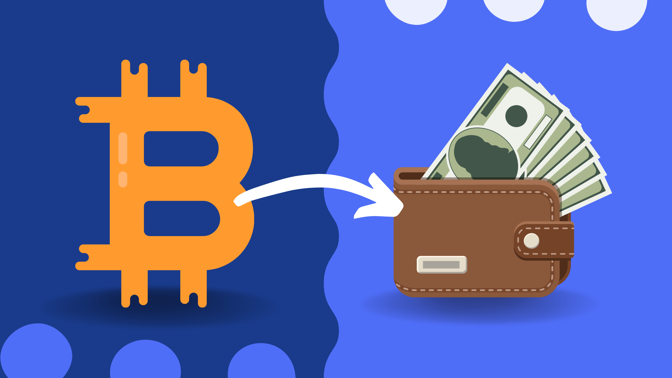 Here's how you convert your cryptocurrency into cash