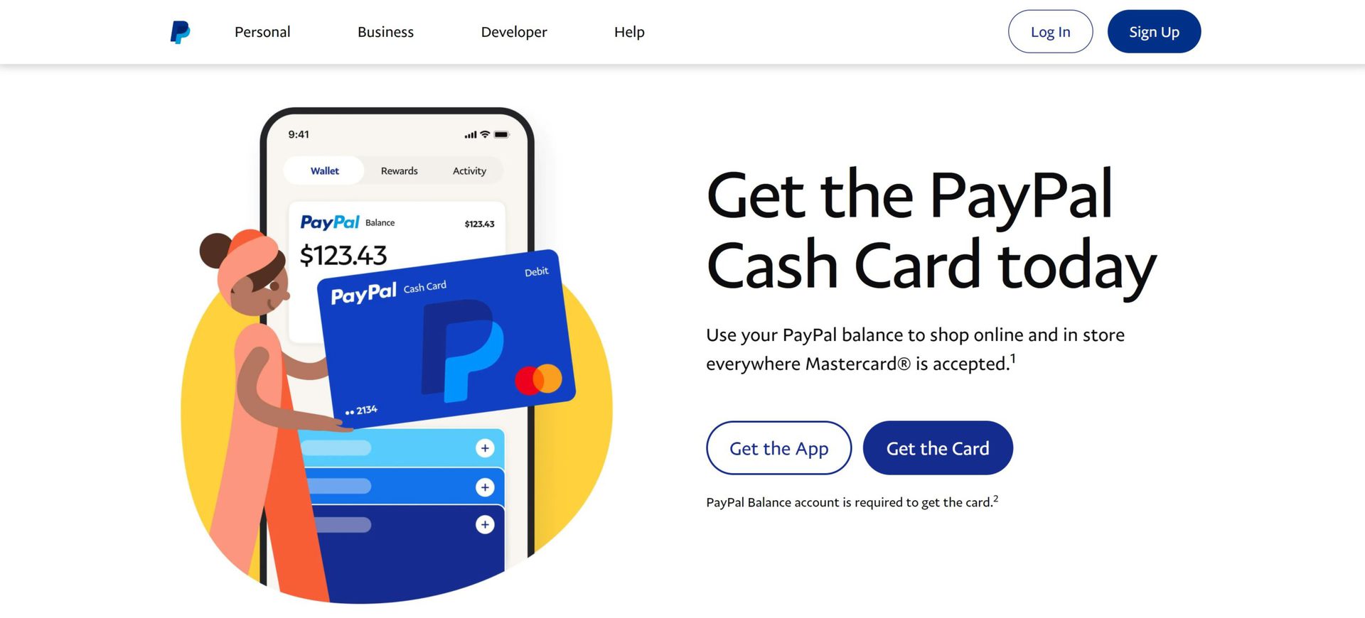 Solved: Adding funds from a prepaid visa card - PayPal Community