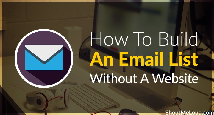 How to Build an Email List Without a Website - Manychat Blog