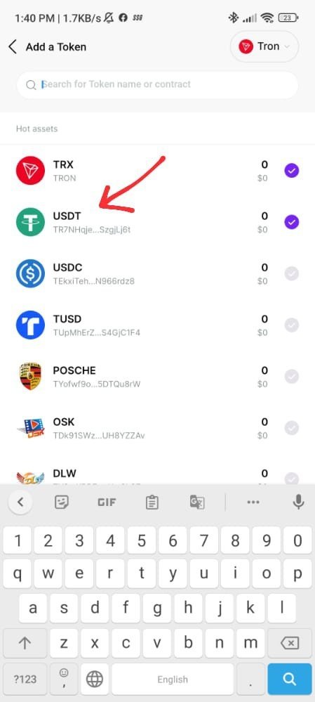 Buy, swap and cash out USDT from your wallet