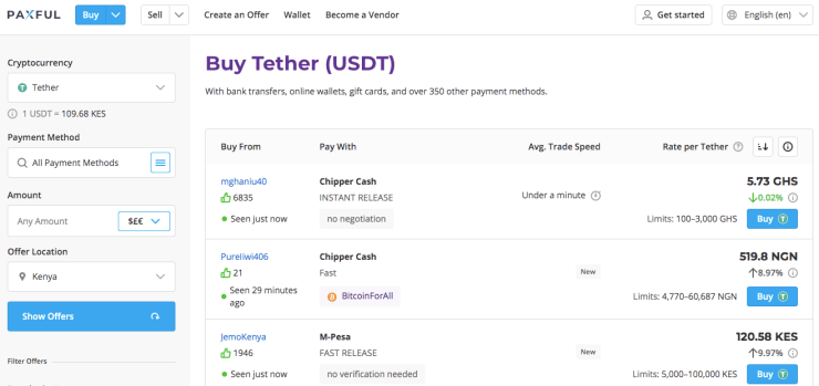 USDT to KES | Convert Tether to Kenyan Shilling | OKX