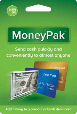 MoneyPak | Deposit Money to Any Card | Green Dot