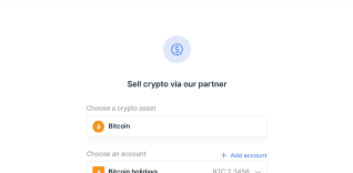 Swap Bitcoin with Ledger
