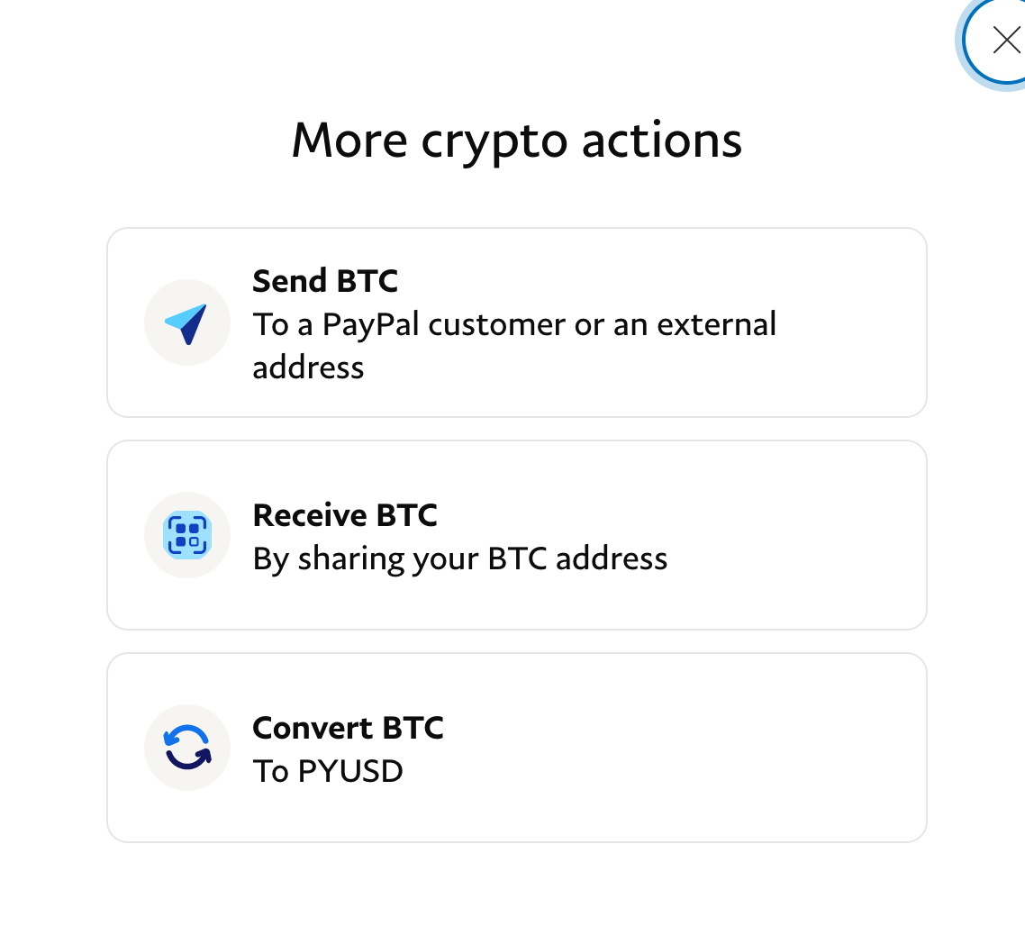 How do I transfer my Crypto? | PayPal US