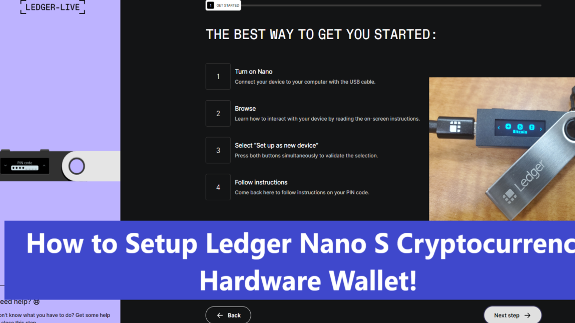 How To Set Up & Use The Ledger Nano S Plus | Coinstop