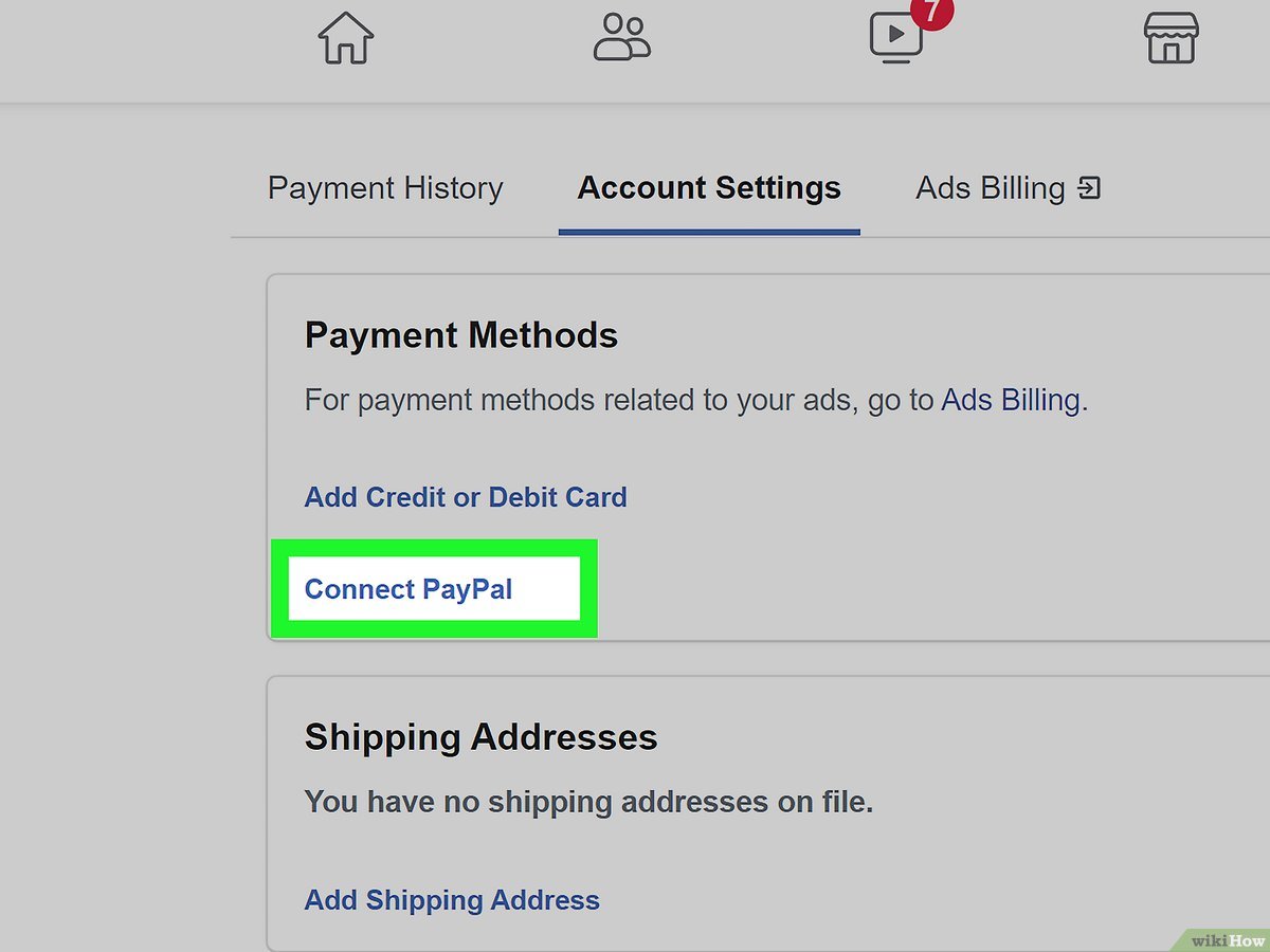 Use PayPal to send and receive money through