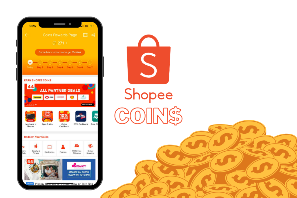 6 Ways To Earn Shopee Coins That Helped Me Save RM So Far - KL Foodie