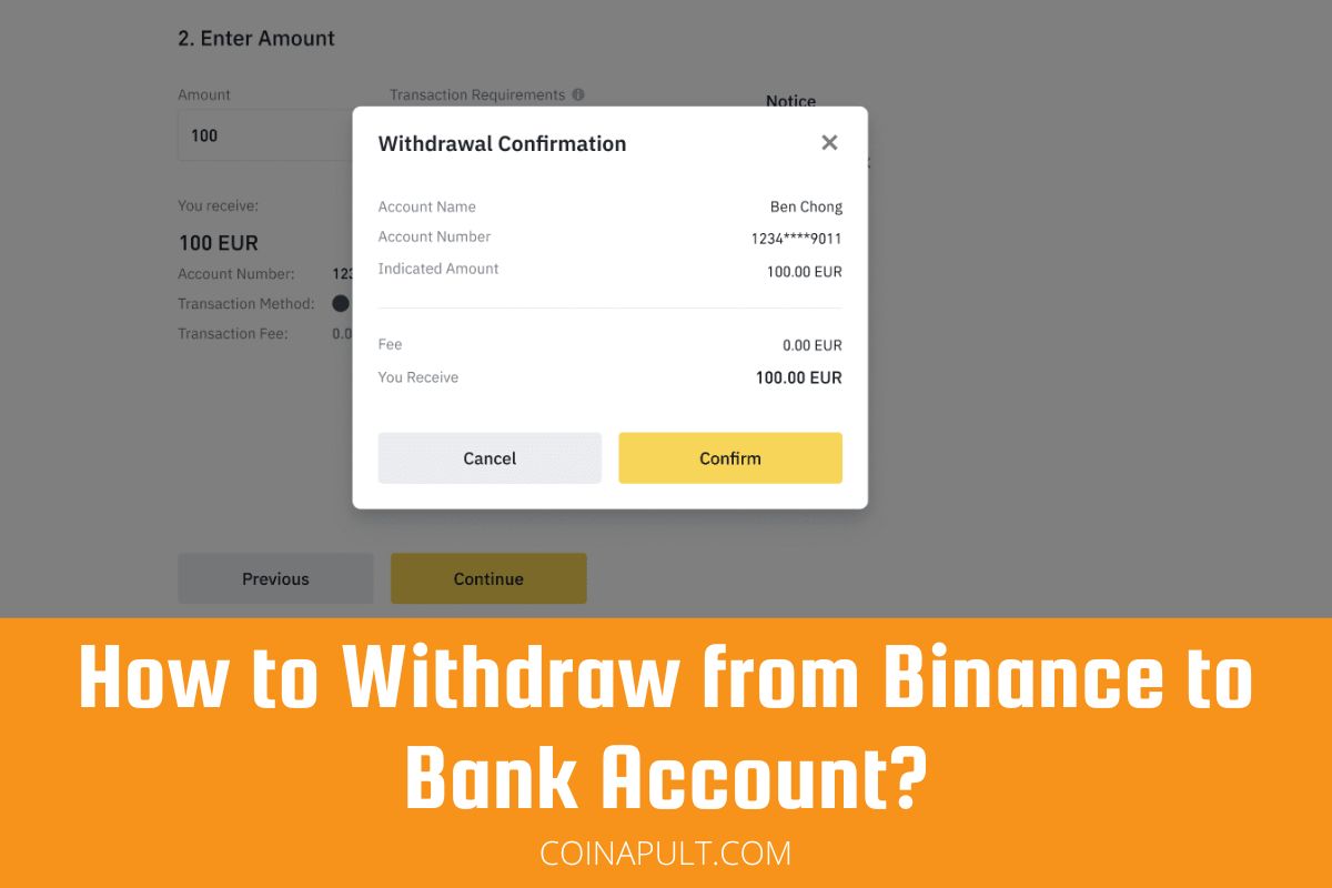From Crypto to Cash: How to Withdraw from Binance - swissmoney