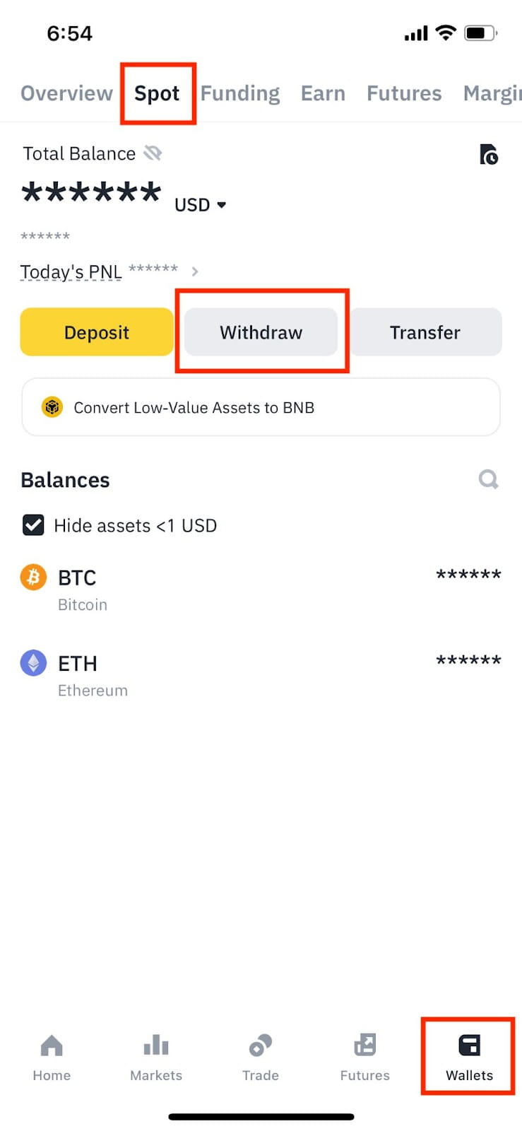 How to Withdraw from Binance ?