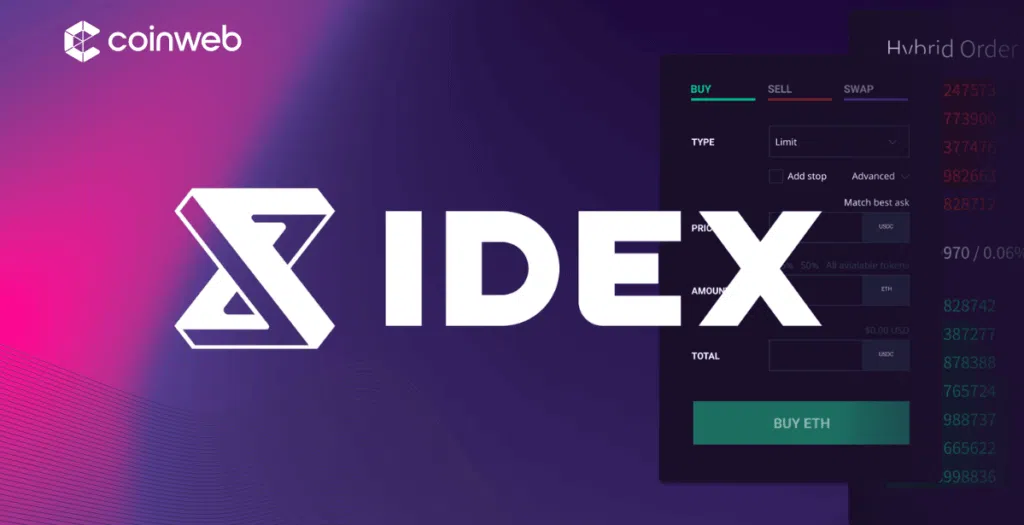 IDEX - Compatible third-party DEX | Ledger