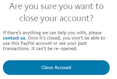 How do I close my Xoom account?
