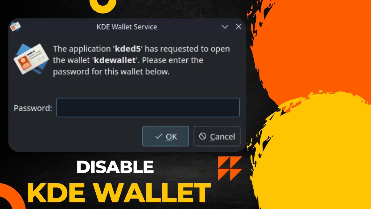 kde - Disable kwallet popups from chrome - Super User