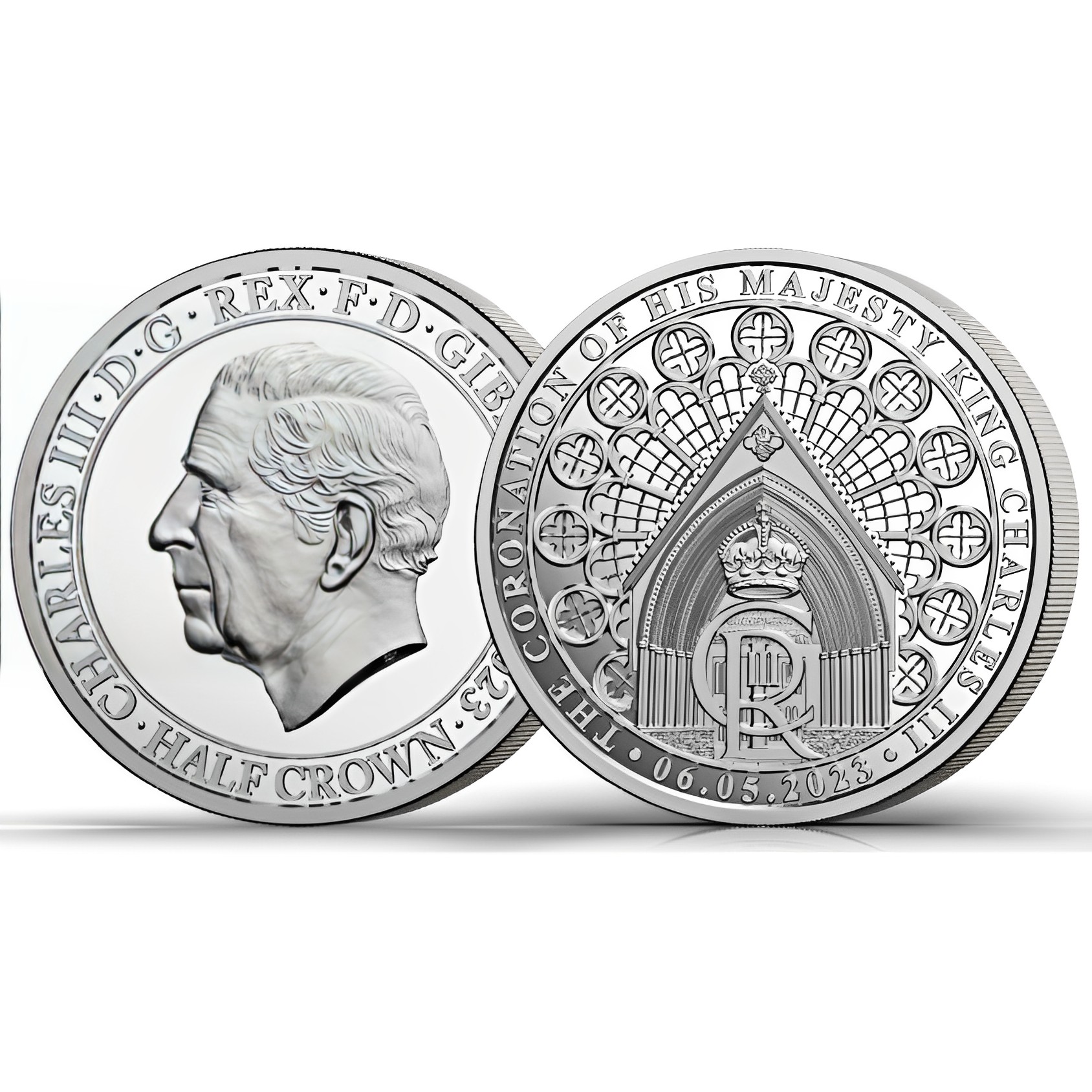 Charles III Coronation Silver Proof 50p Coin
